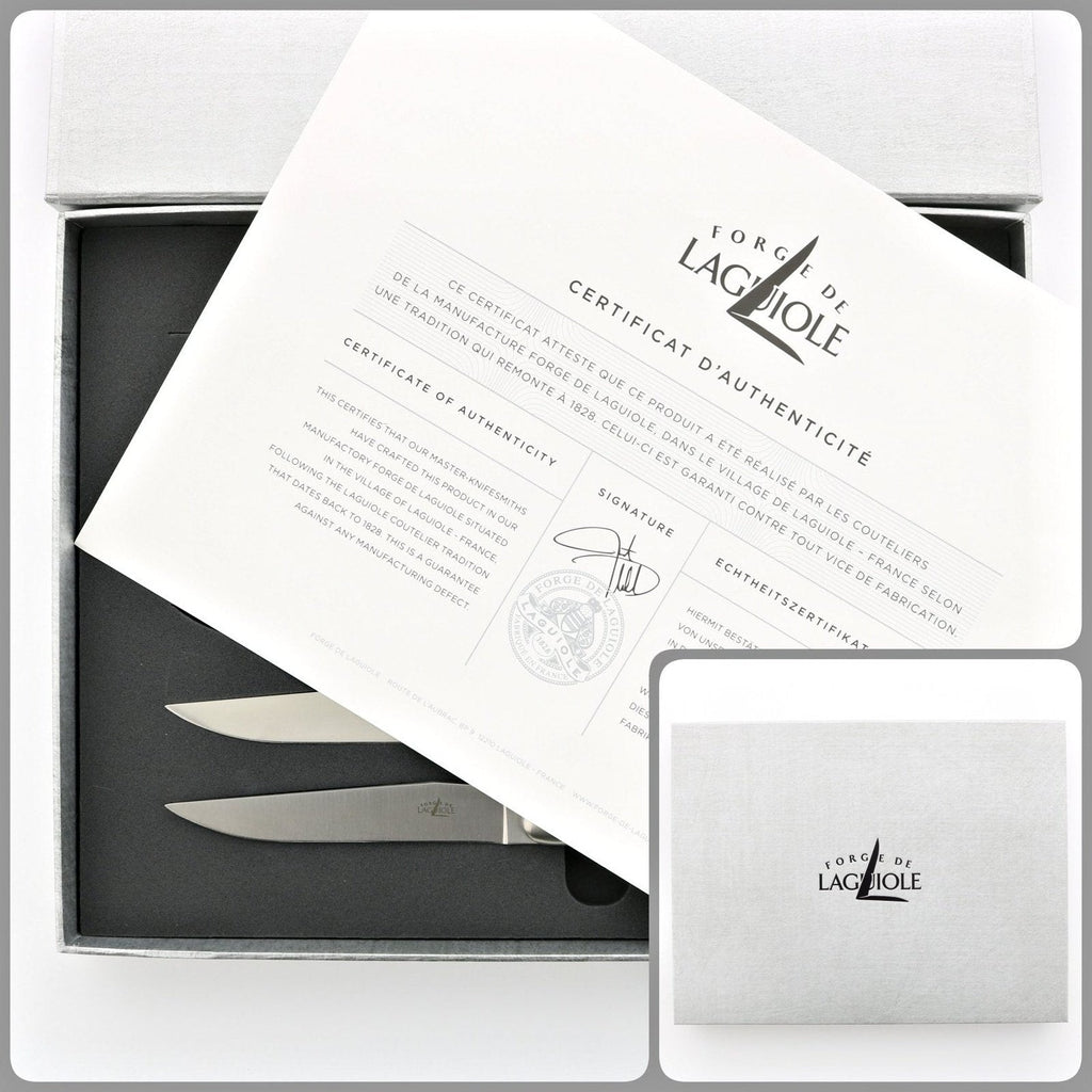 6 Piece Steak Knife Set in Bone Handle - THE WELL APPOINTED HOUSE