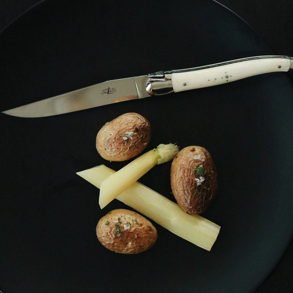 6 Piece Steak Knife Set in Bone Handle - THE WELL APPOINTED HOUSE