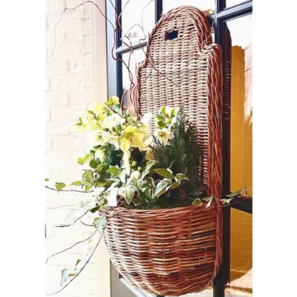 French Provence Wall Basket - The Well Appointed House