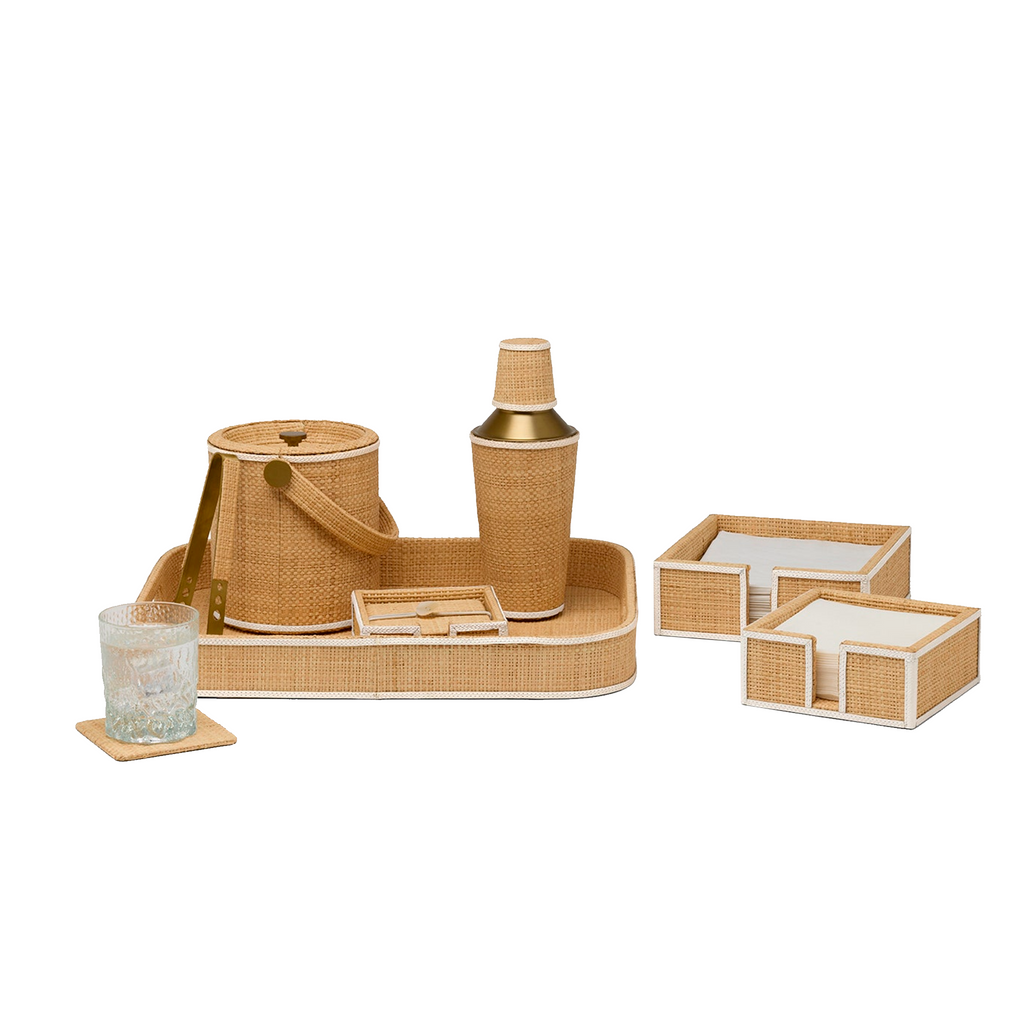 Gable Natural White Bar Collection - The Well Appointed House