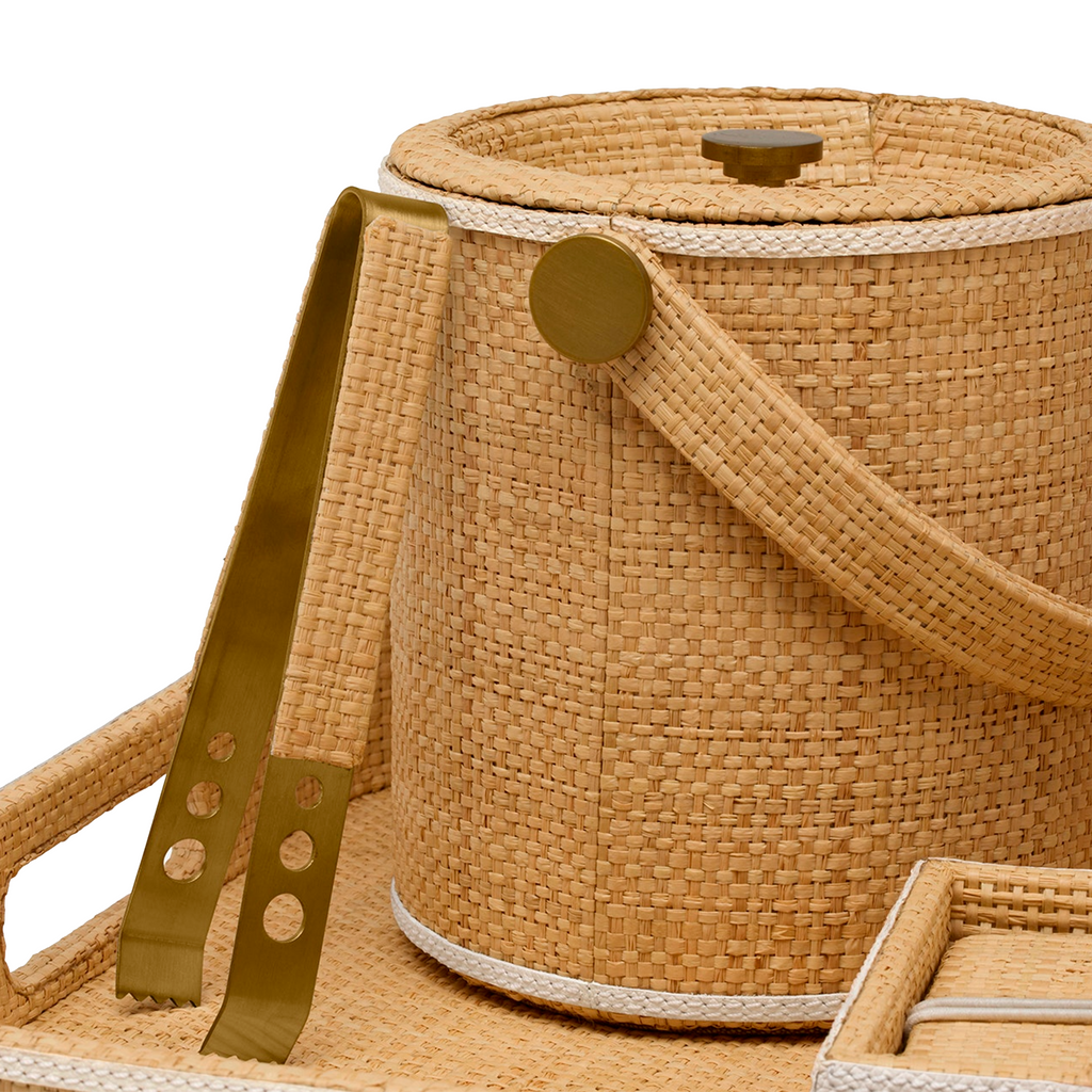 Gable Natural White Bar Collection - The Well Appointed House