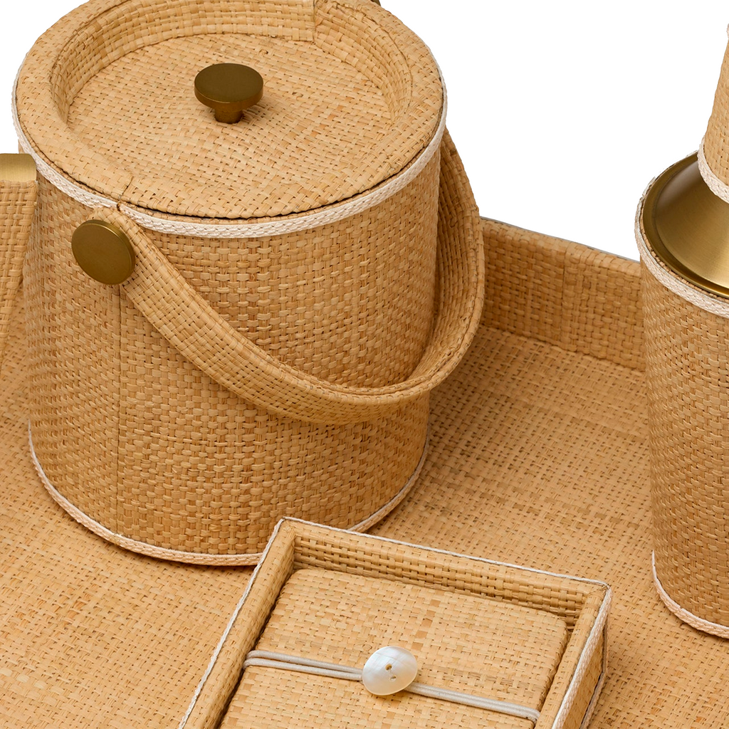 Gable Natural White Bar Collection - The Well Appointed House