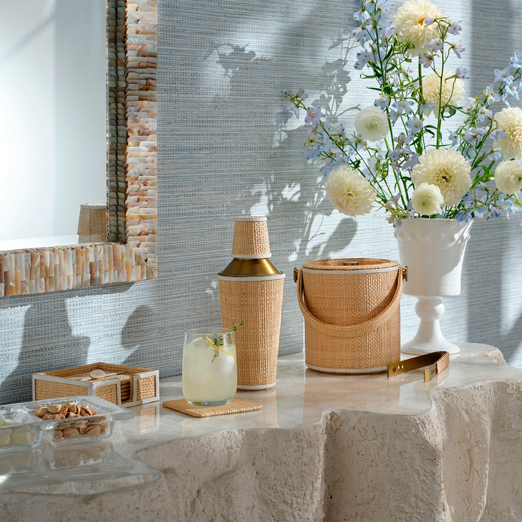 Gable Natural White Bar Collection - The Well Appointed House