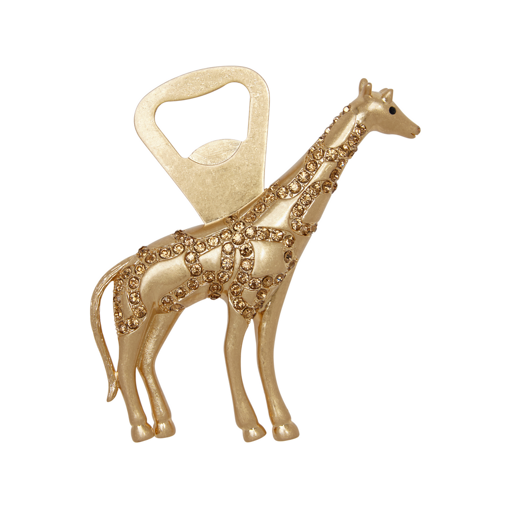 Giraffe Bottle Opener in Antique Gold - The Well Appointed House
