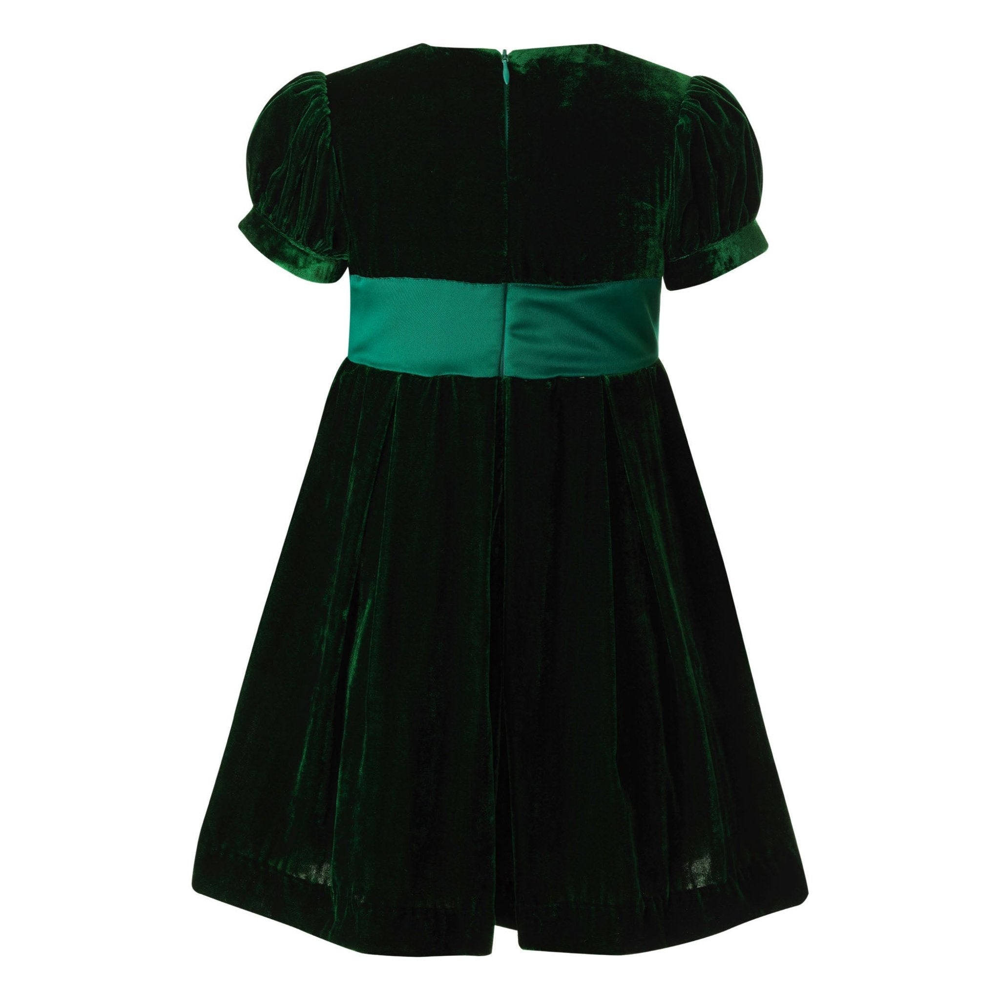 green velvet dress 12 18 months Buy Angel & Rocket Green Grace Velvet Bow Back Dress from Next USA