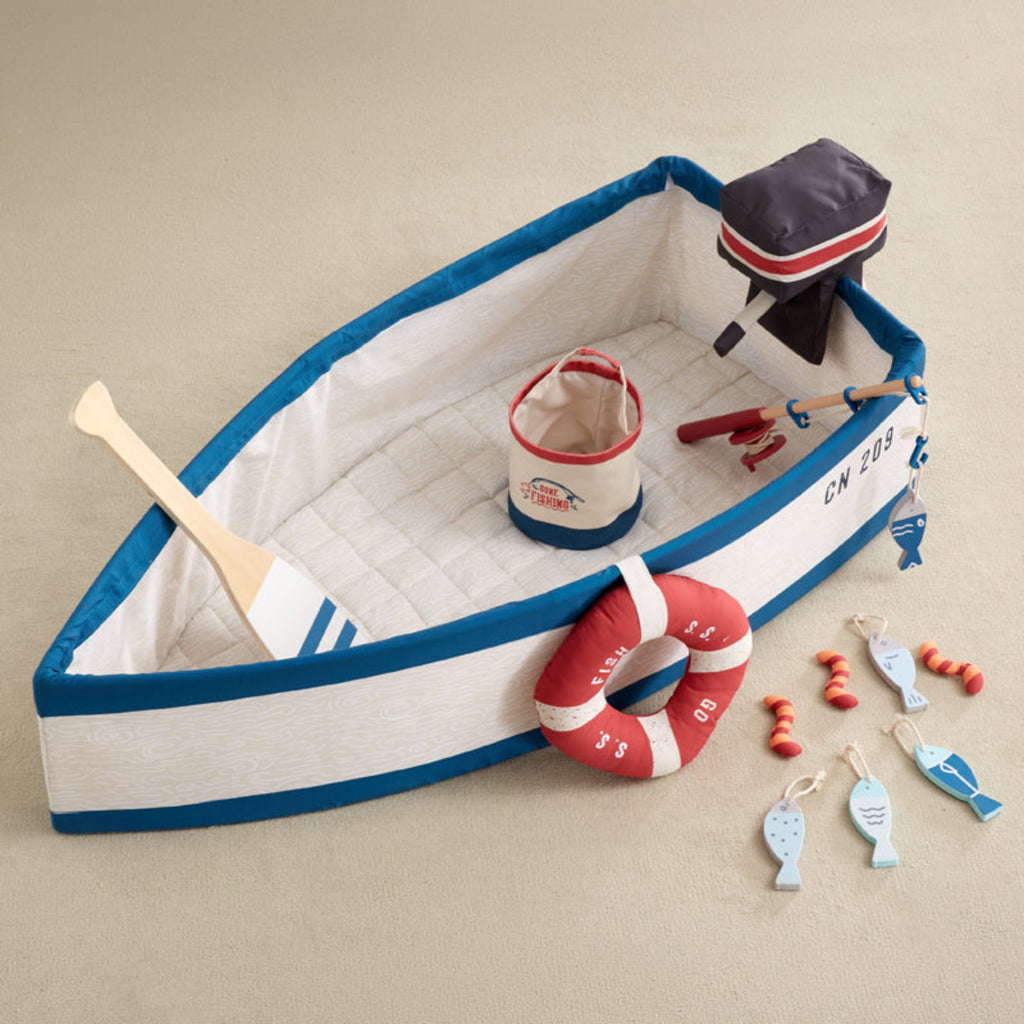 Gone Fishing Boat Toy for Kids - The Well Appointed House 
