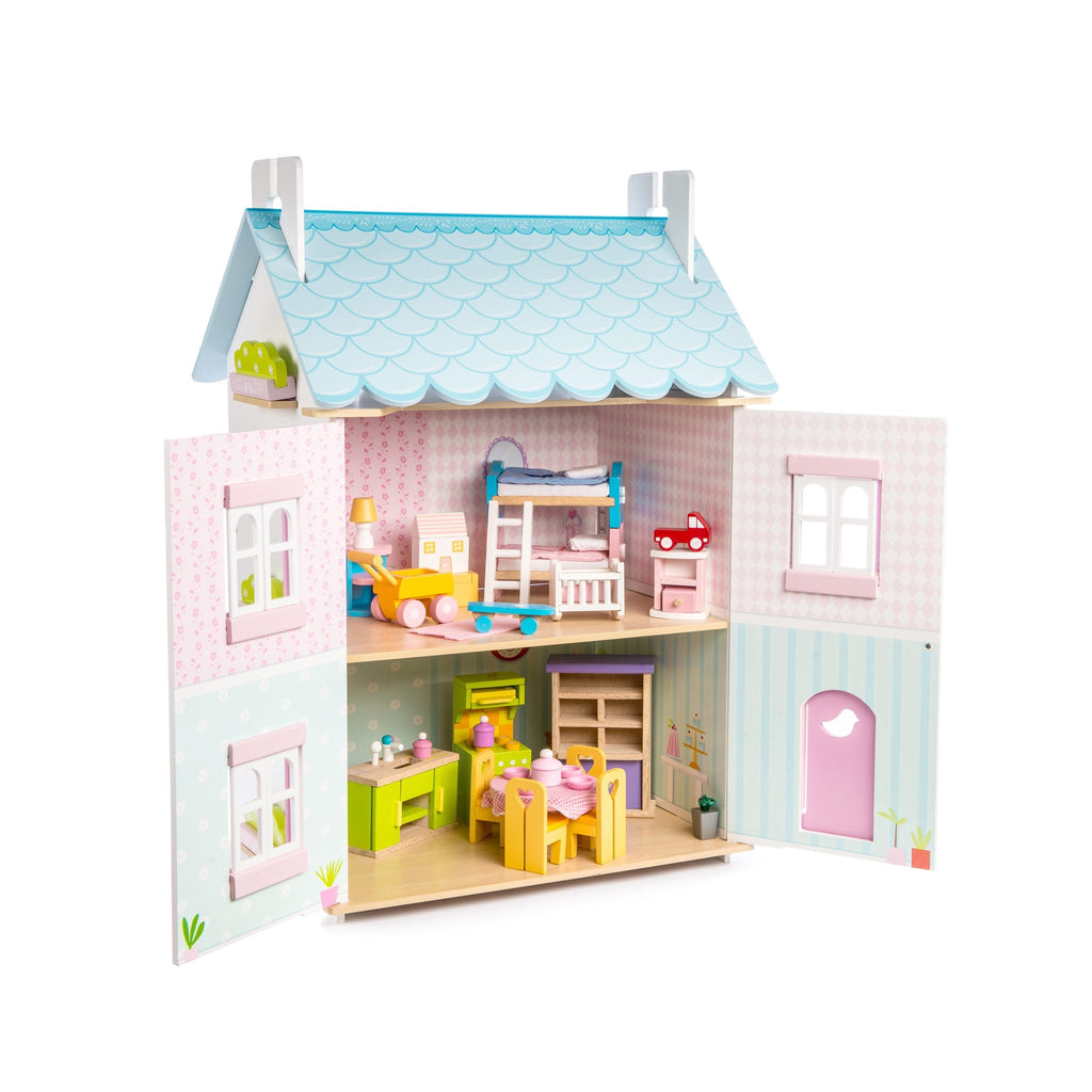 Bluebird Cottage Dollhouse & Furniture - The Well Appointed House
