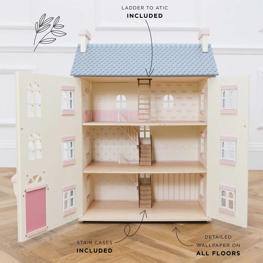 Cherry Tree Hall Dollhouse - The Well Appointed House