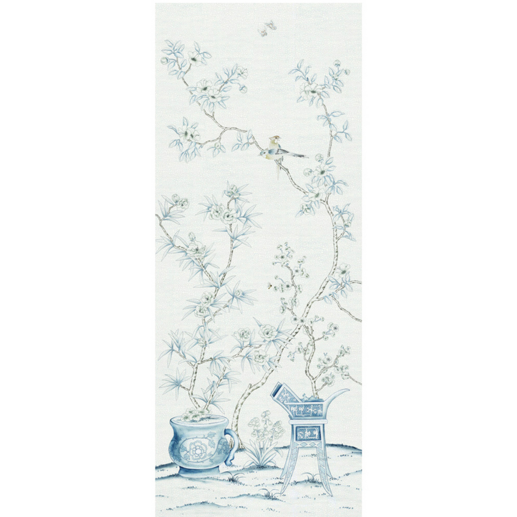 Hemmerling Cracked Porcelain Chinoiserie Wall Art Panels - The Well Appointed House