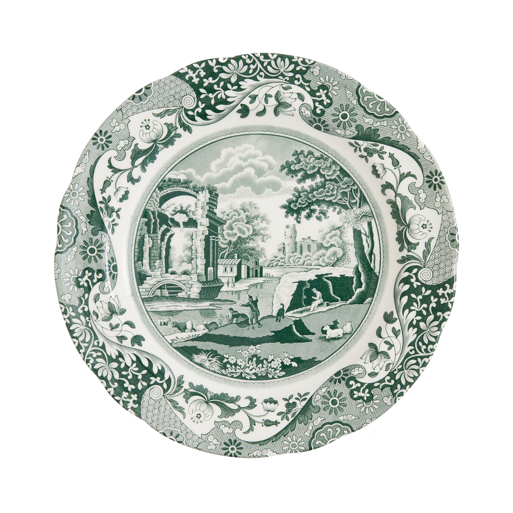Heritage Green Italian Salad plate - The Well Appointed House