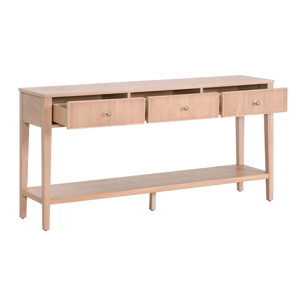 Highland 3-Drawer Console Table - The Well Appointed House