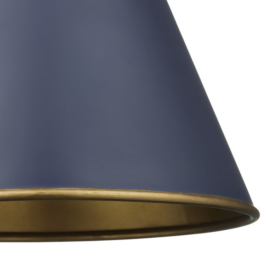 Hiroshi Dark Blue Large Pendant - The Well Appointed House 