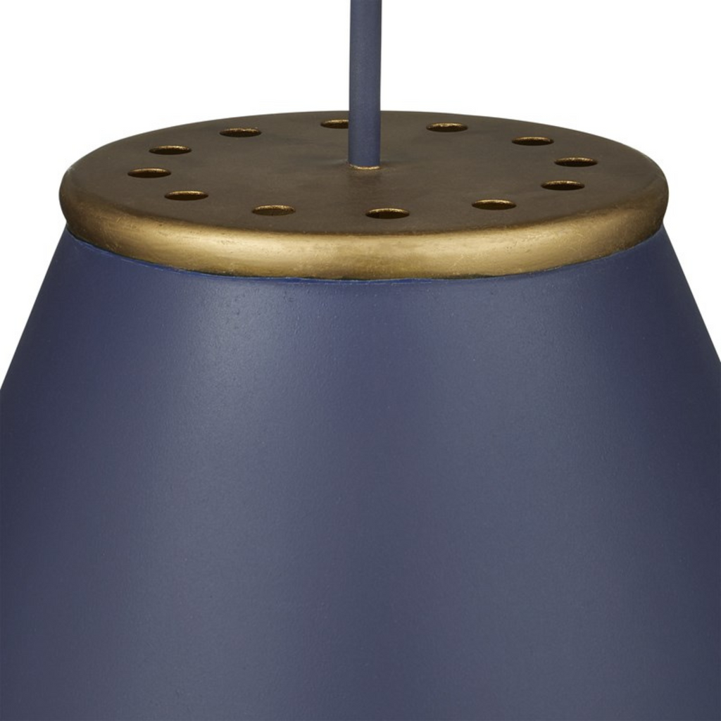 Hiroshi Dark Blue Large Pendant - The Well Appointed House 