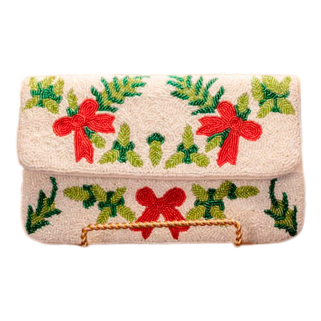 Holly Beaded Clutch - The Well Appointed House