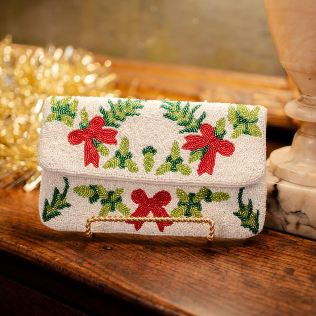 Holly Beaded Clutch - The Well Appointed House