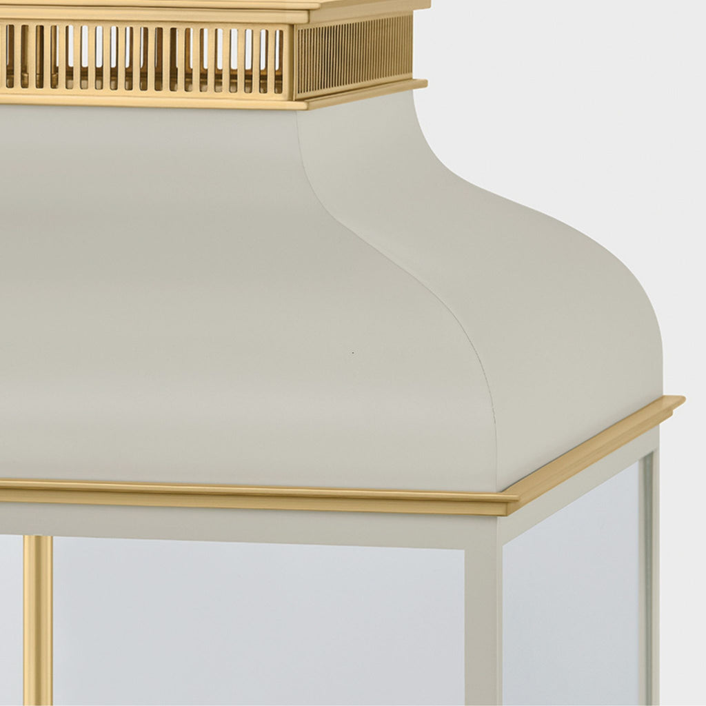 Houghton 19" Lantern Off White - The Well Appointed House