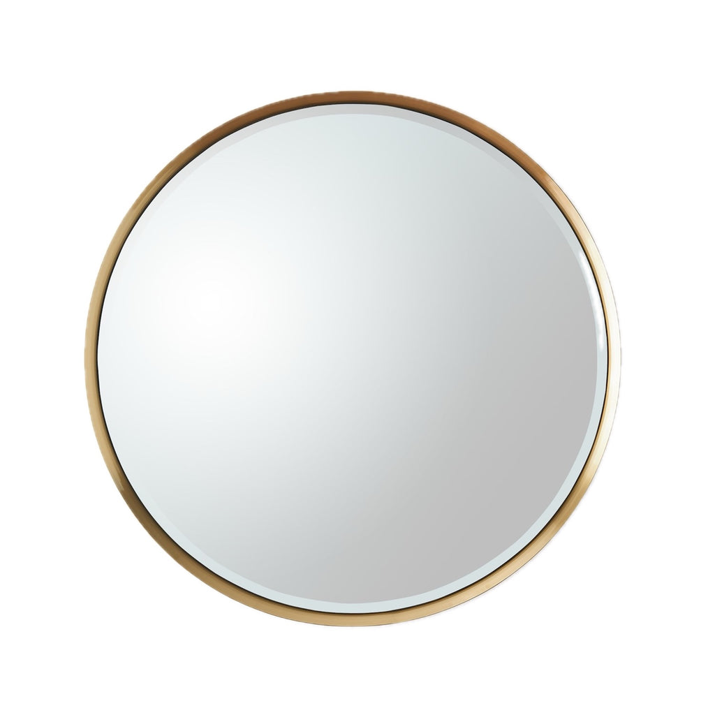 Brass Hudson Mirror in Large - The Well Appointed House
