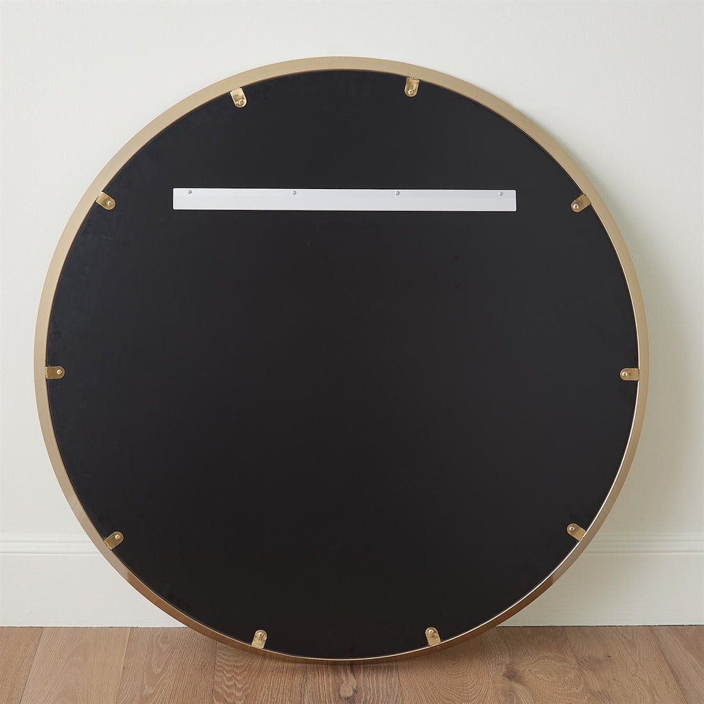 Brass Hudson Mirror in Large - The Well Appointed House