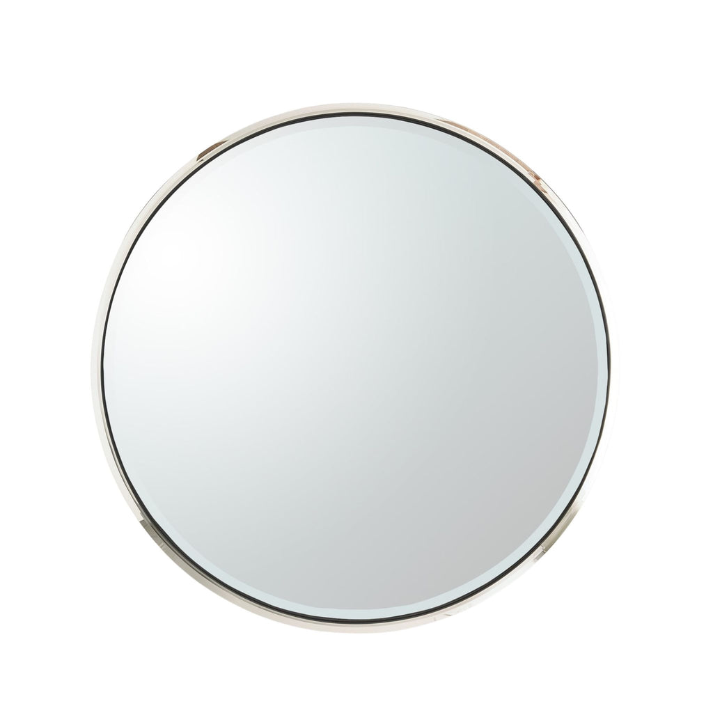 Nickel Hudson Mirror - The Well Appointed House