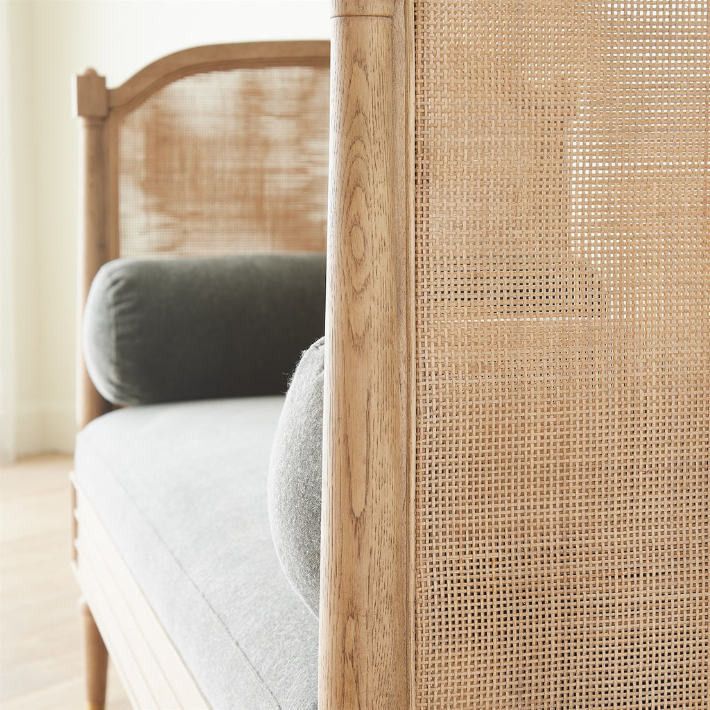 Josephine Daybed in Bleached Oak - The Well Appointed House