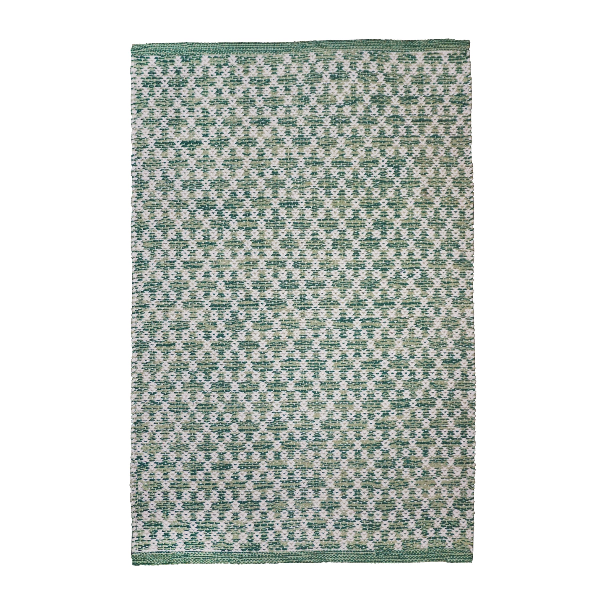 Solid Green Rag Rug Kara Green Rag Rug – The Well Appointed House