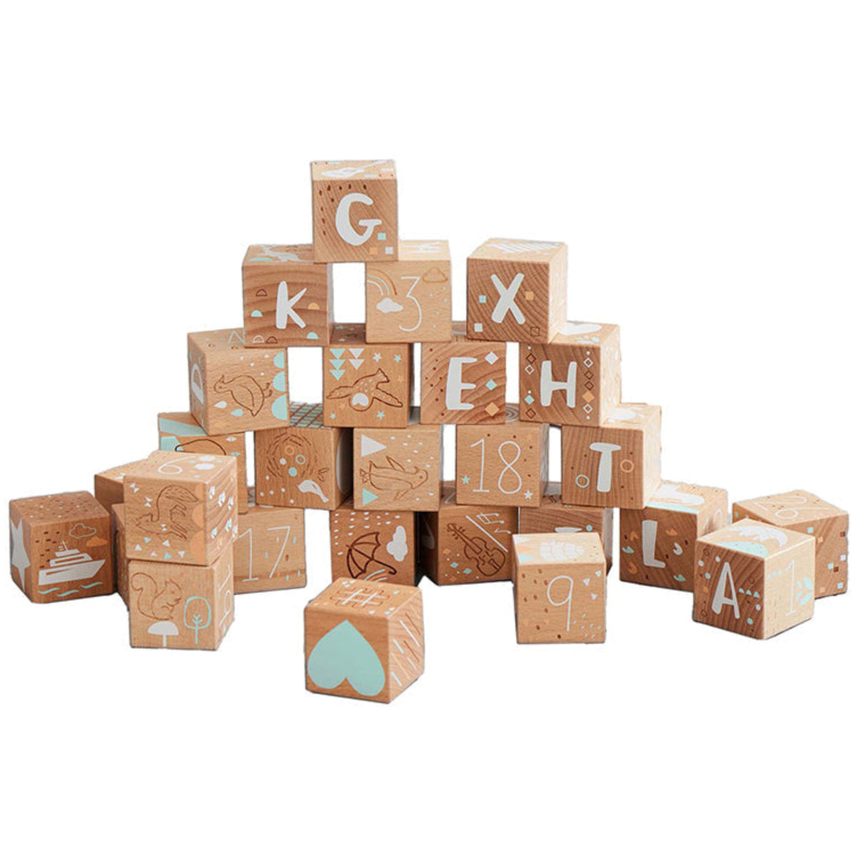 Keepsake Etched Baby Blocks – The Well Appointed House