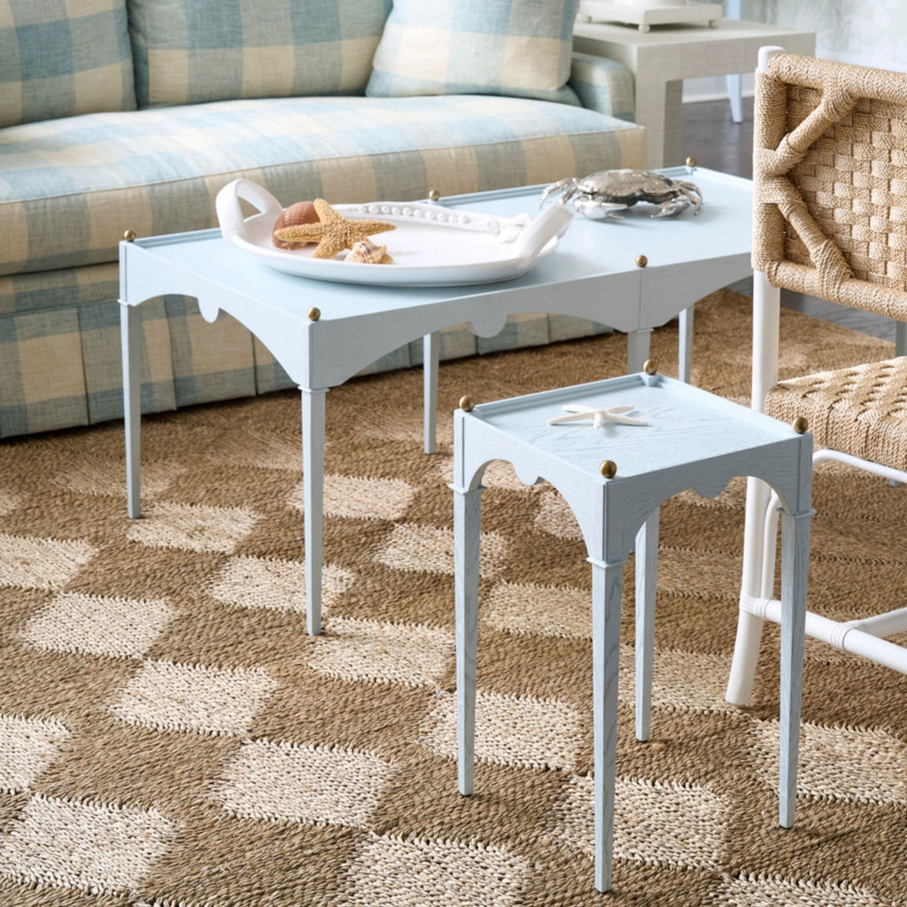 White Ceramic Faux Bamboo Fretwork Cachepot – The Well Appointed House