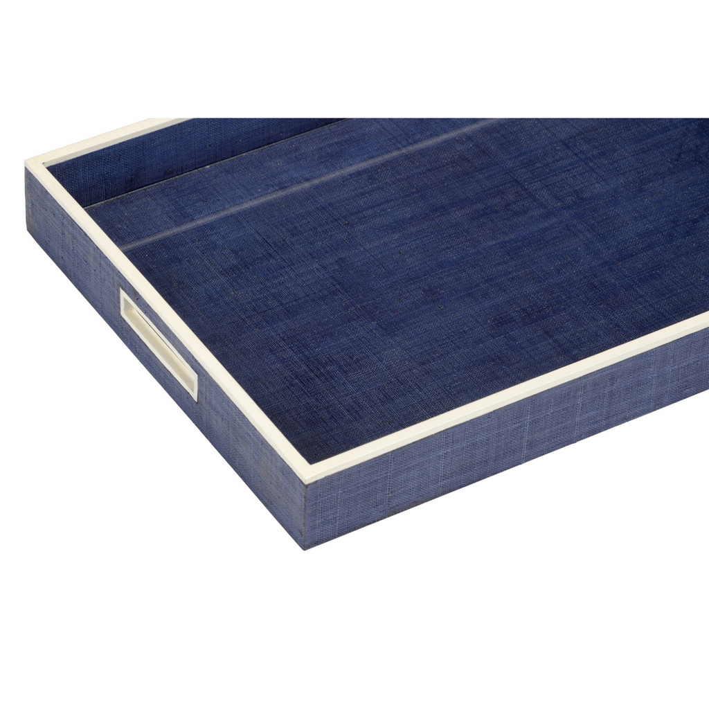 Kiawah Tray in Blue - Decorative Trays - The Well Appointed House