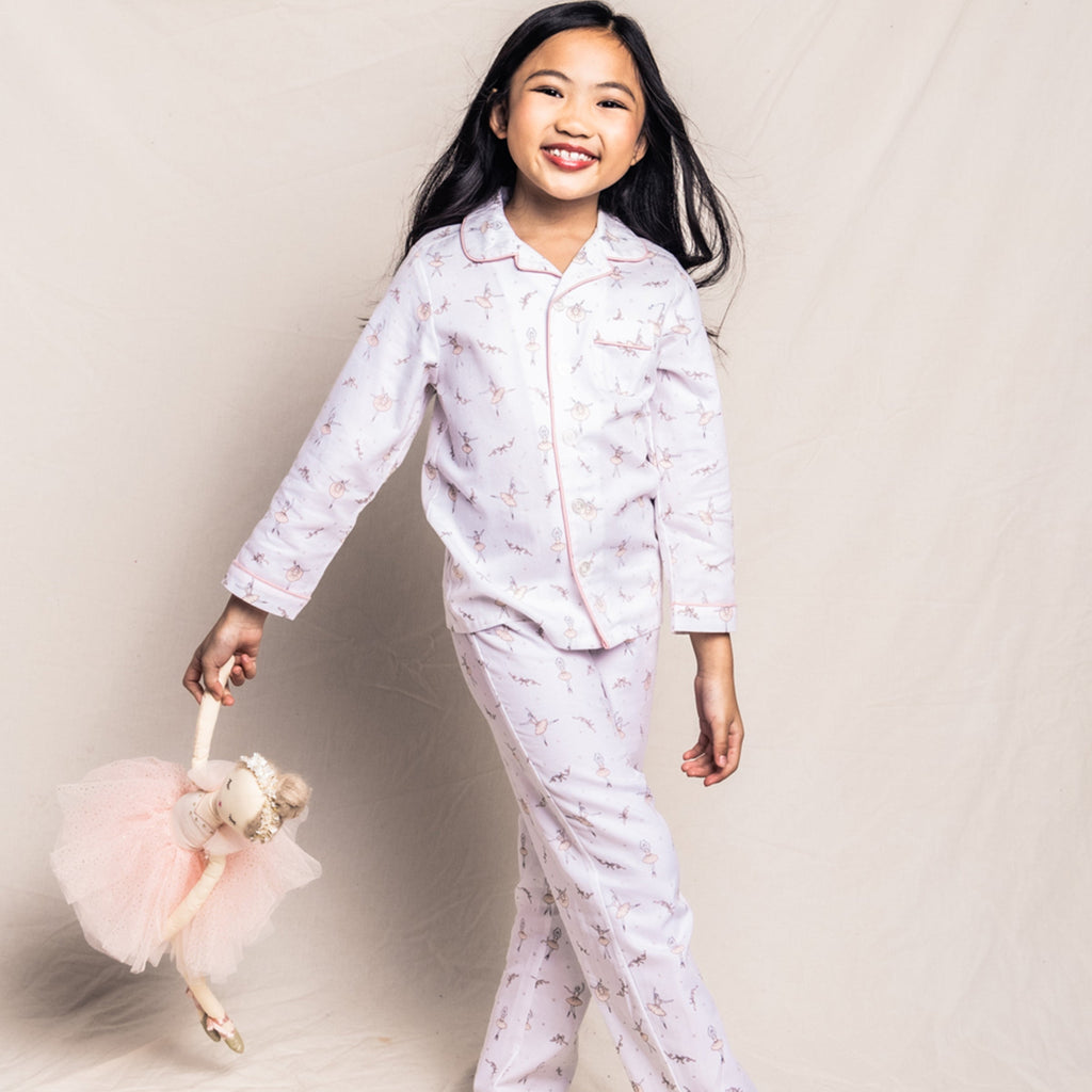 Kid's Twill Pajama Set in Sugar Plum Fairy - The Well Appointed House 
