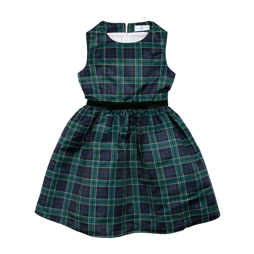 Kingsley Dress in Newbury Tartan - The Well Appointed House