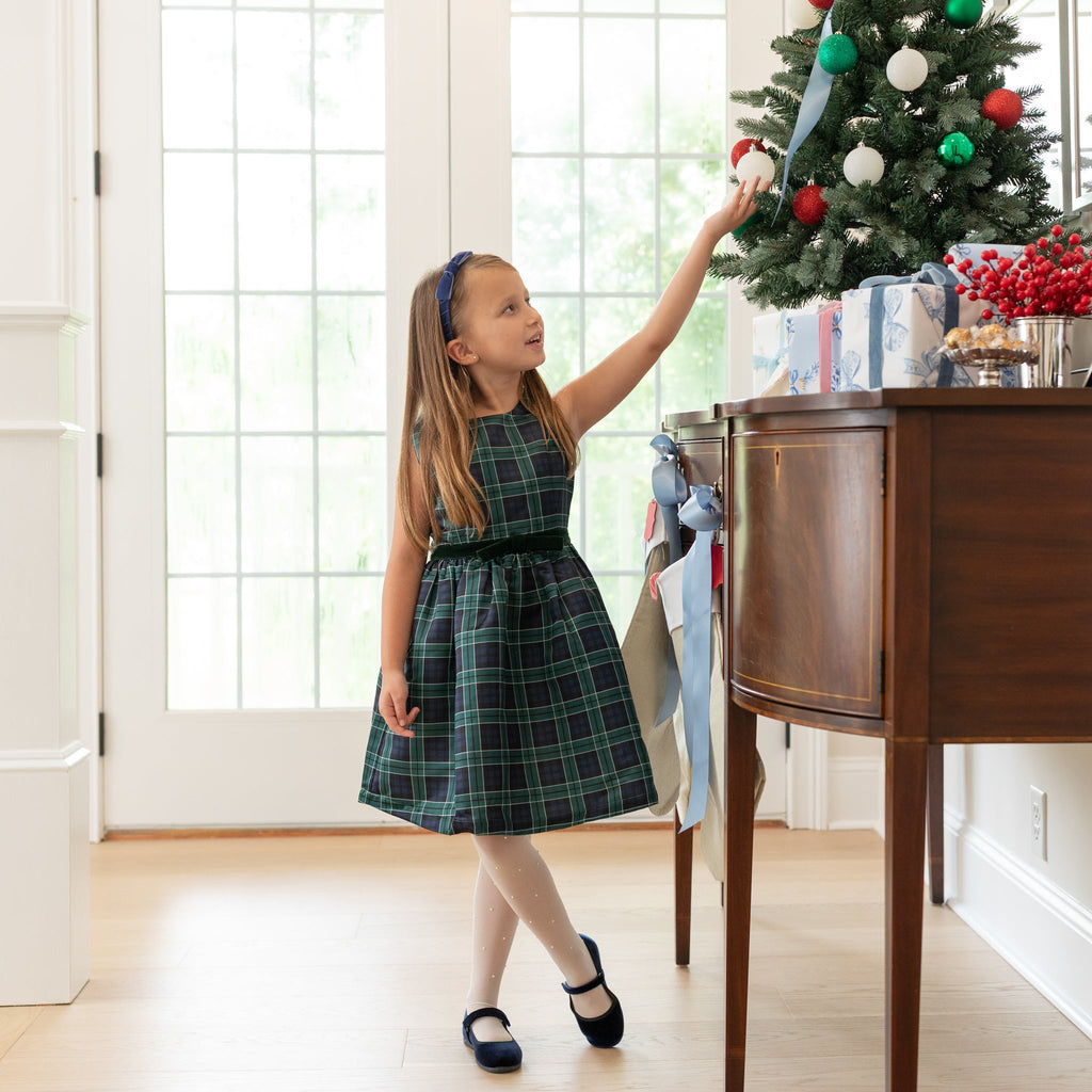 Kingsley Dress in Newbury Tartan - The Well Appointed House
