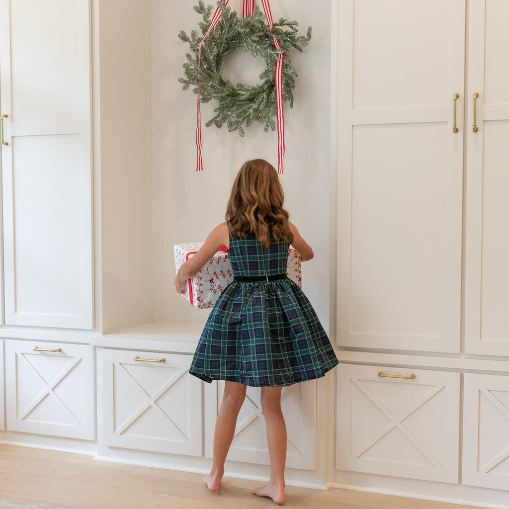Kingsley Dress in Newbury Tartan - The Well Appointed House