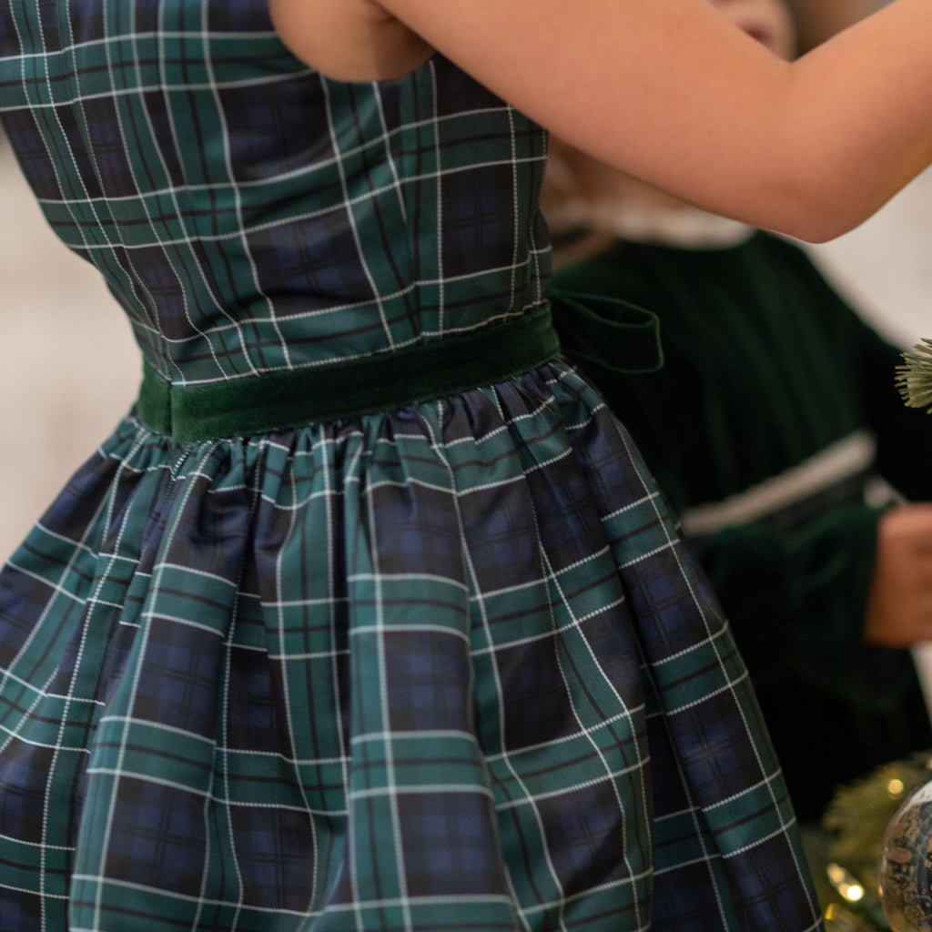 Kingsley Dress in Newbury Tartan - The Well Appointed House