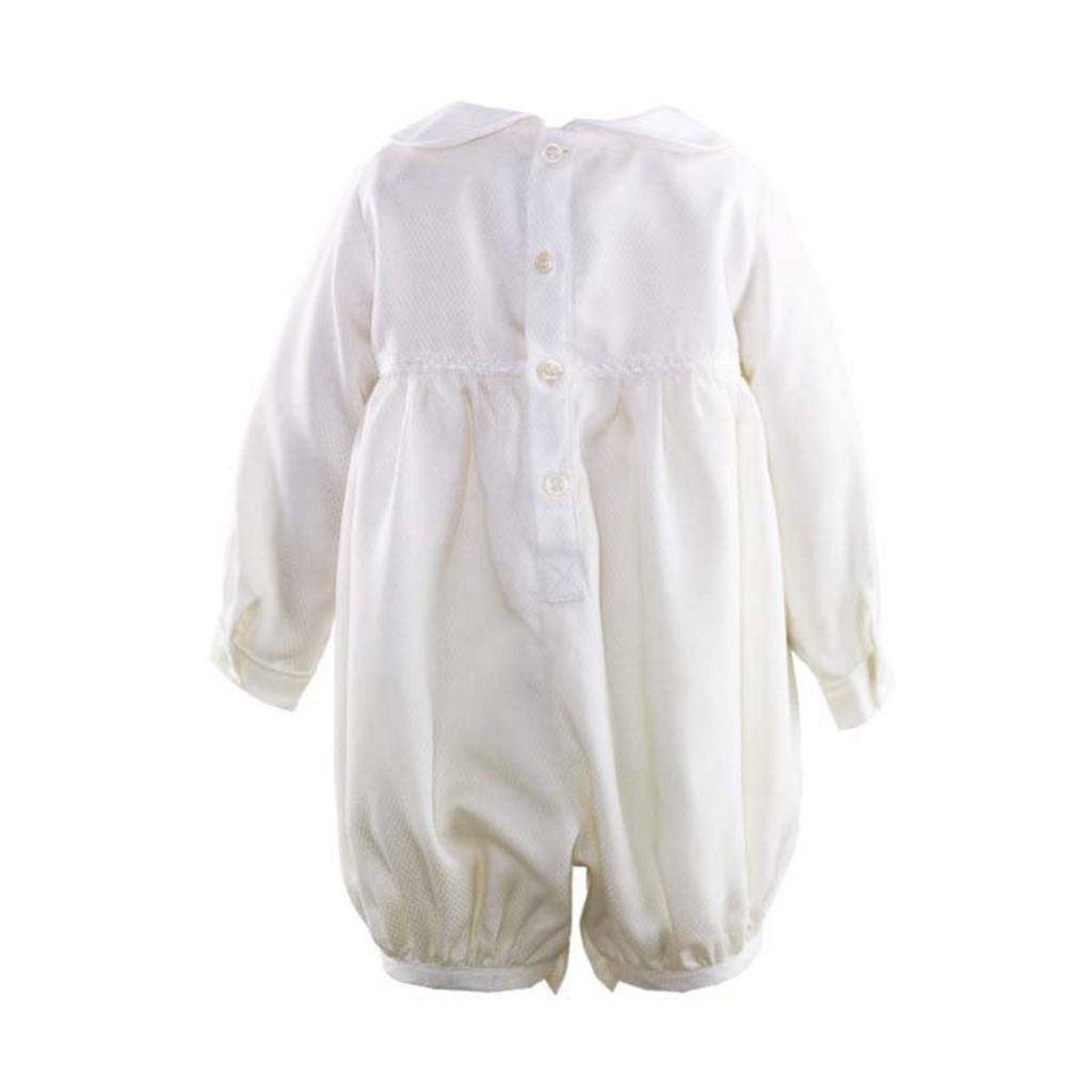 Lace Trim Babysuit - The Well Appointed House