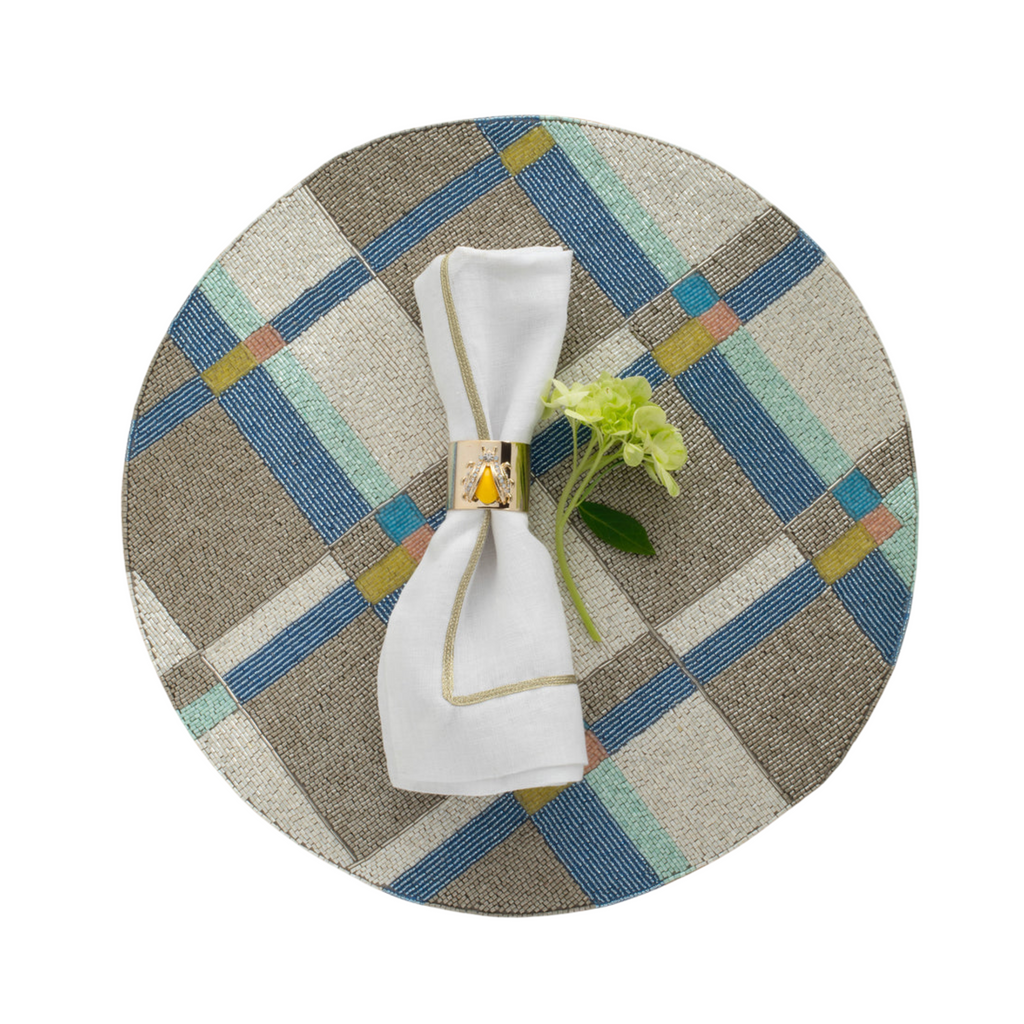 Ladybug Napkin Rings, Yellow, Set of Two – The Well Appointed House