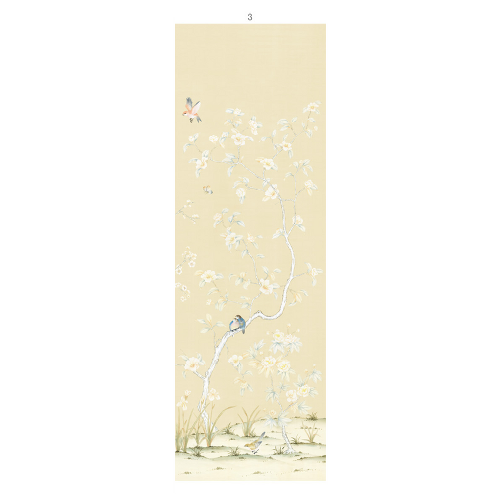 Lavena Chinoiserie Mural Wallpaper Panels - The Well Appointed House