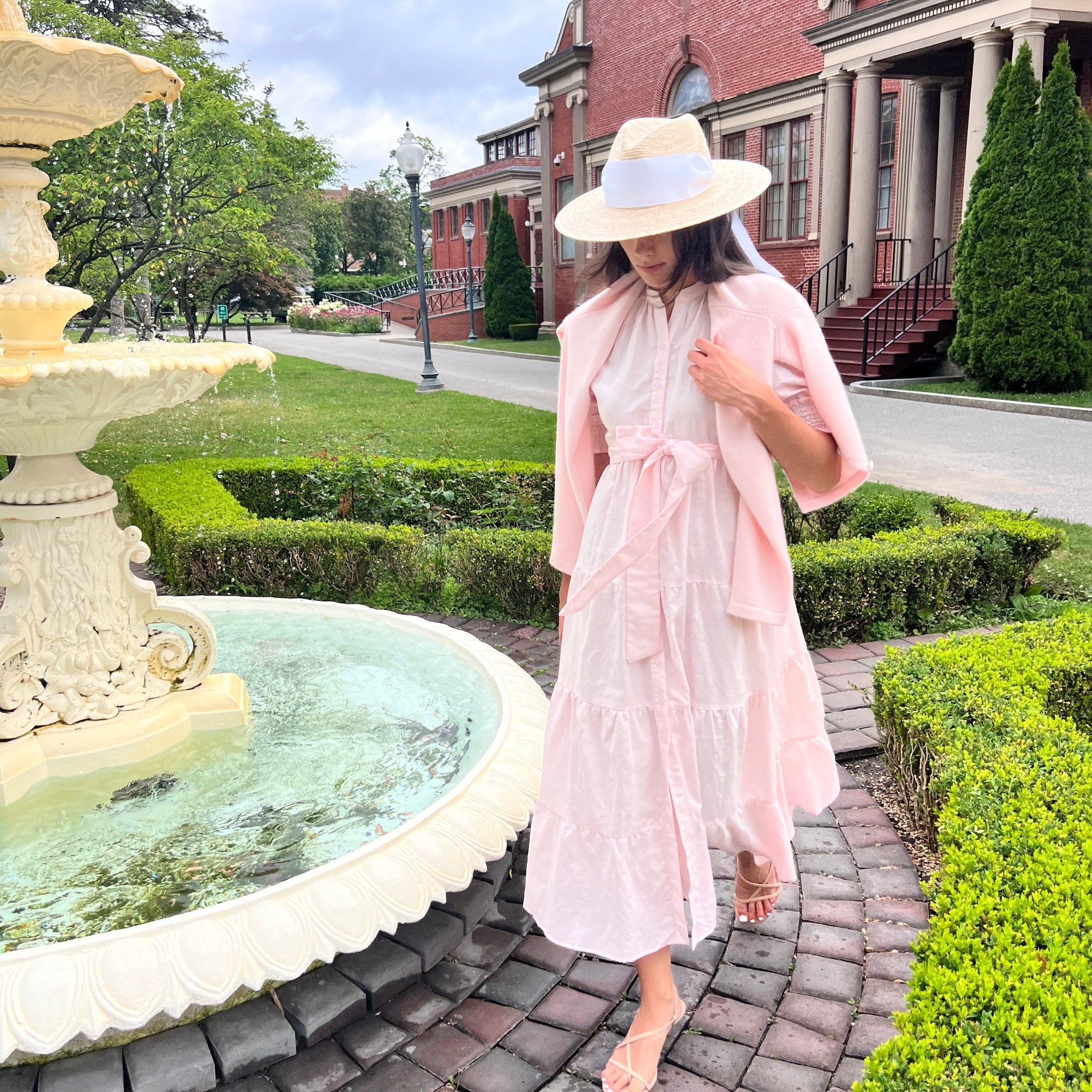 ballet slipper pink dress Bamboo Blend Dress