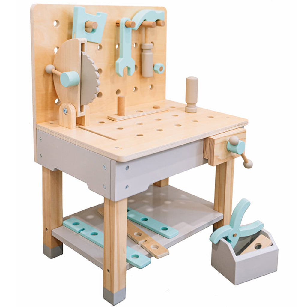 Little Builder Workbench for Kids - The Well Appointed House 