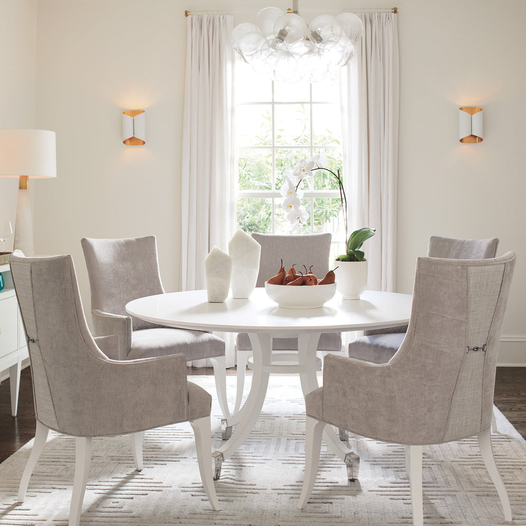 Lombard Round Dining Table - The Well Appointed House