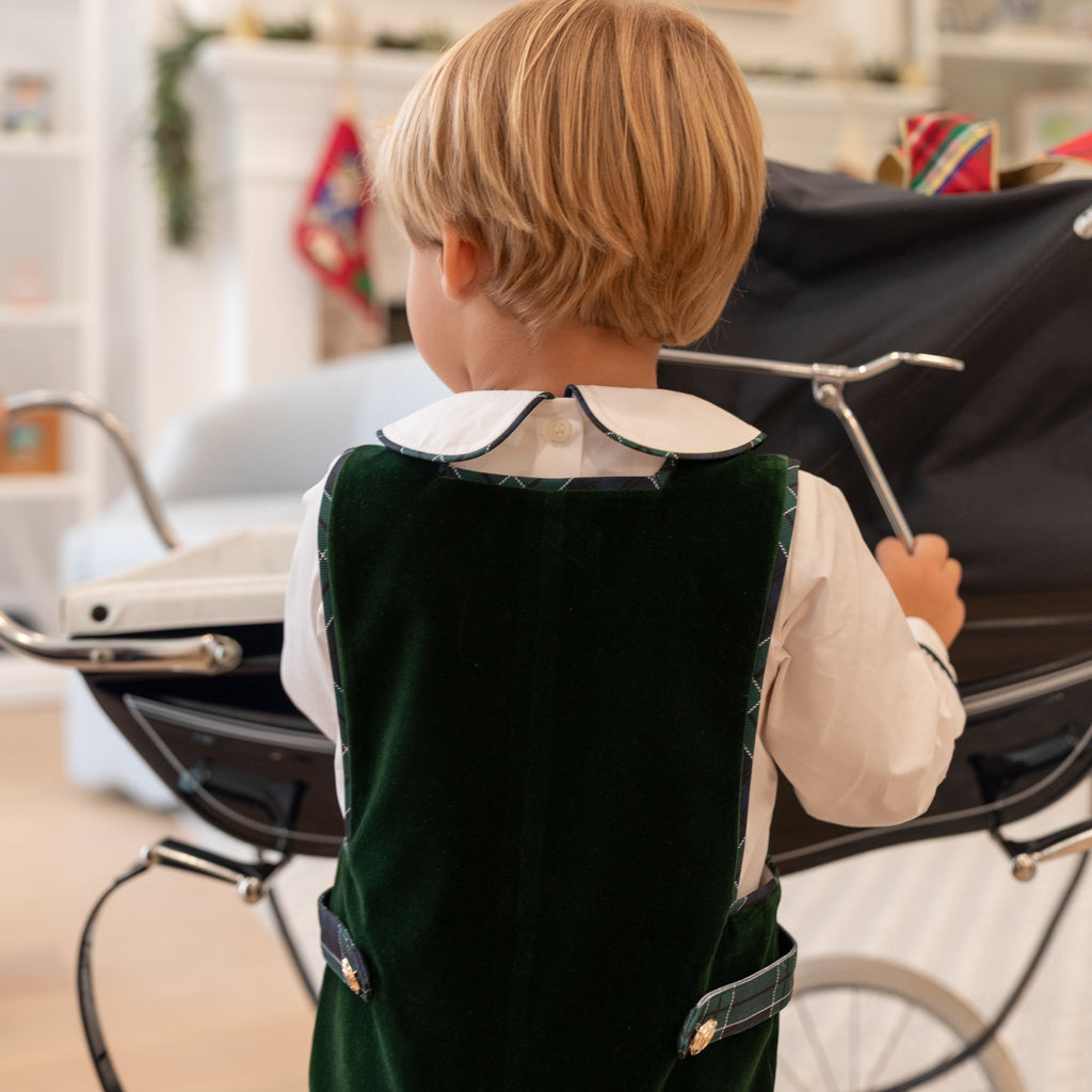 Long Sleeve Henry Peter Pan in Newbury Tartan - The Well Appointed House