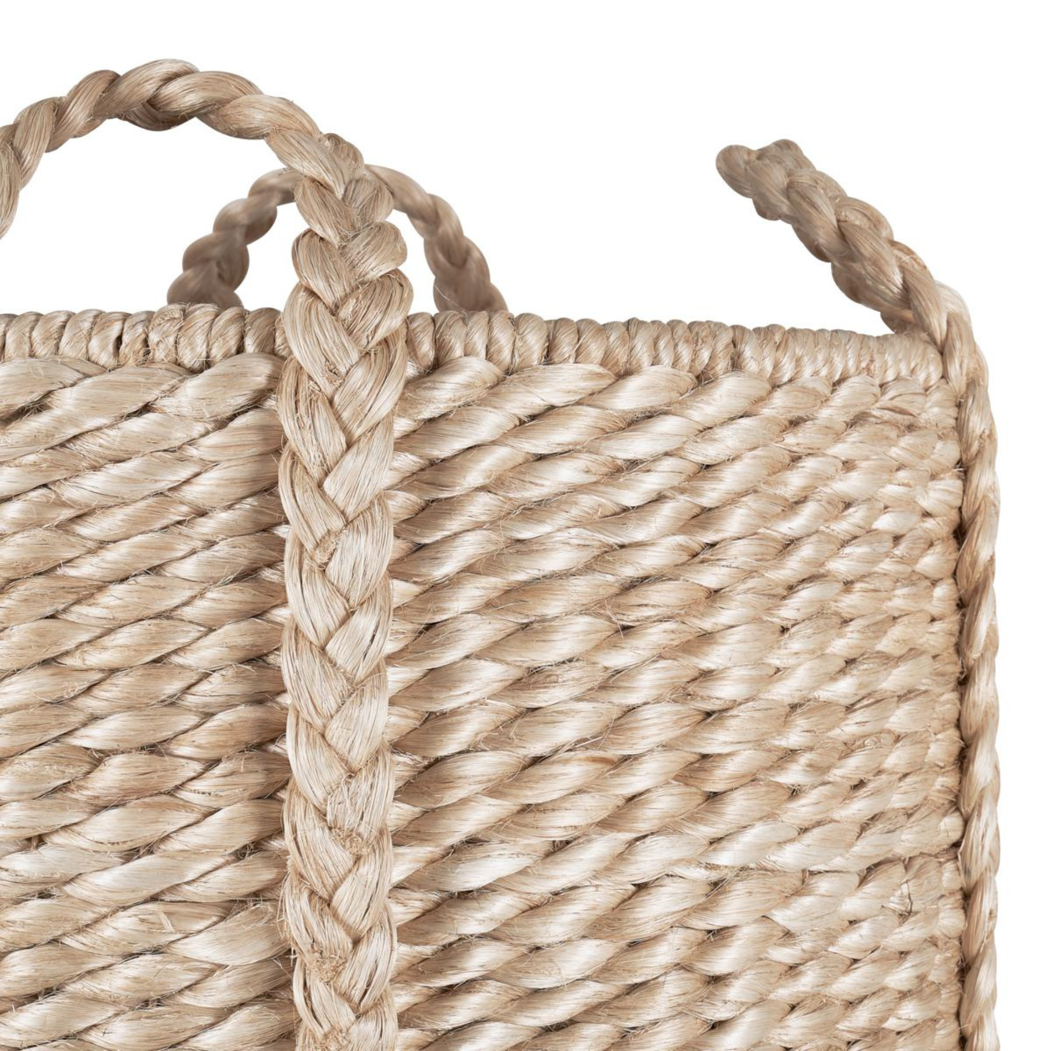 Lubid Abaca Basket in Light Natural – The Well Appointed House Lubid Abaca Basket in Light Natural – The Well Appointed House