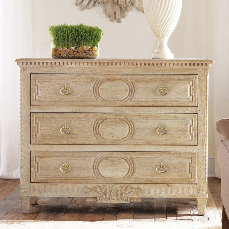 Modern History Weathered Oak Chest - Nightstands & Chests - The Well Appointed House