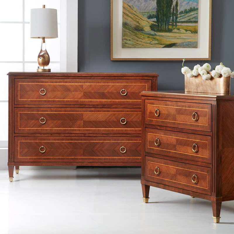 Modern History Villeneuve Bedside Chest - Nightstands & Chests - The Well Appointed House