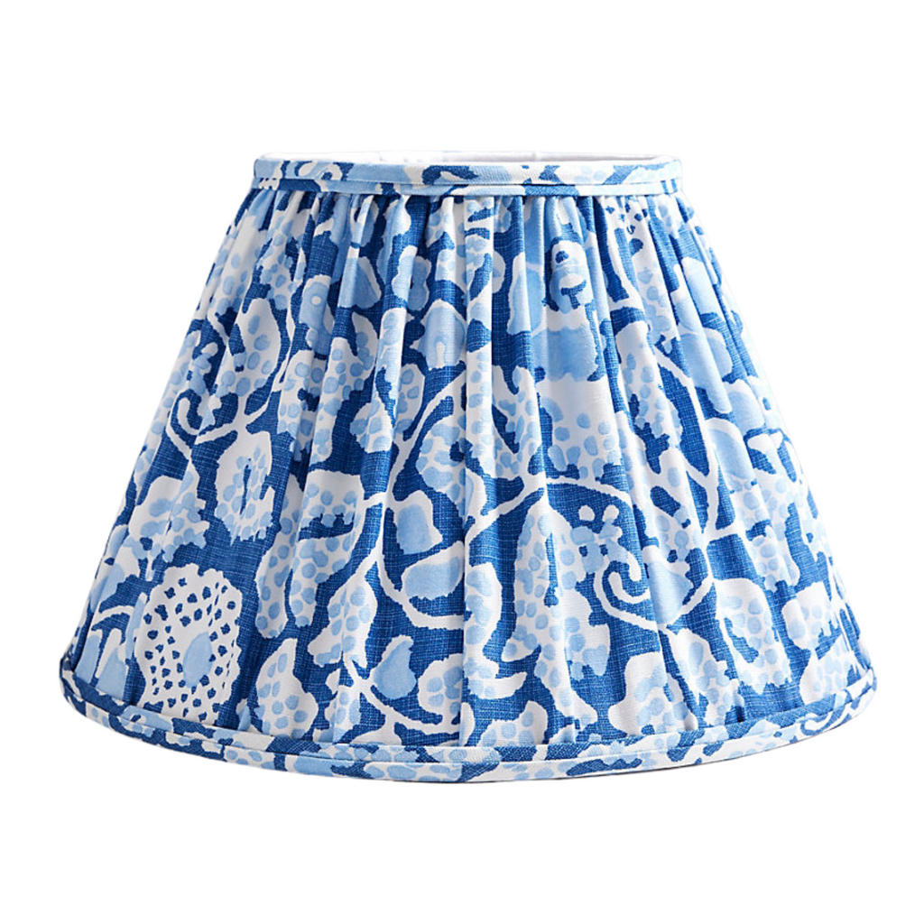 Maiden Floral Pleated Shade - The Well Appointed House