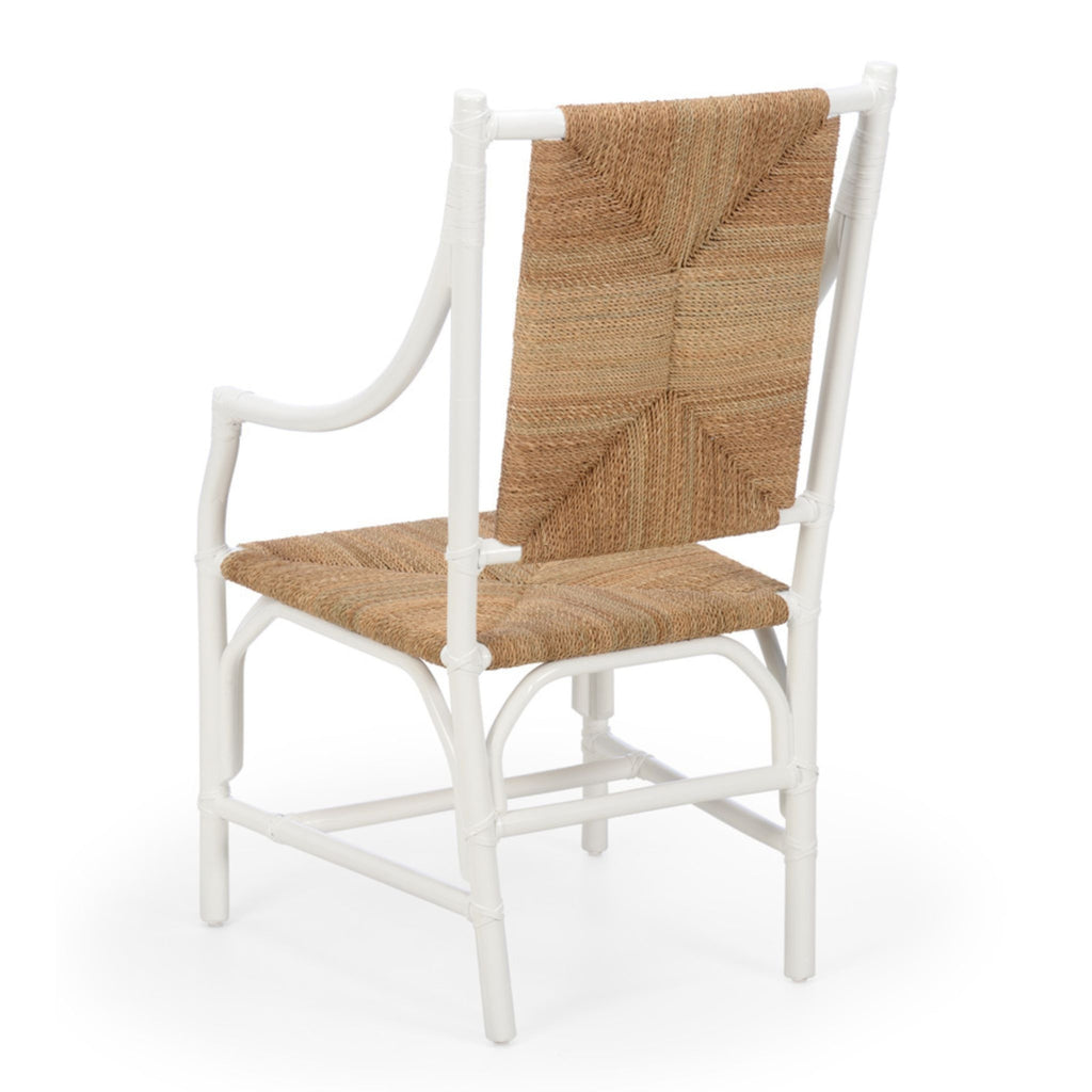 Mecklenburg Chair in White - The Well Appointed House