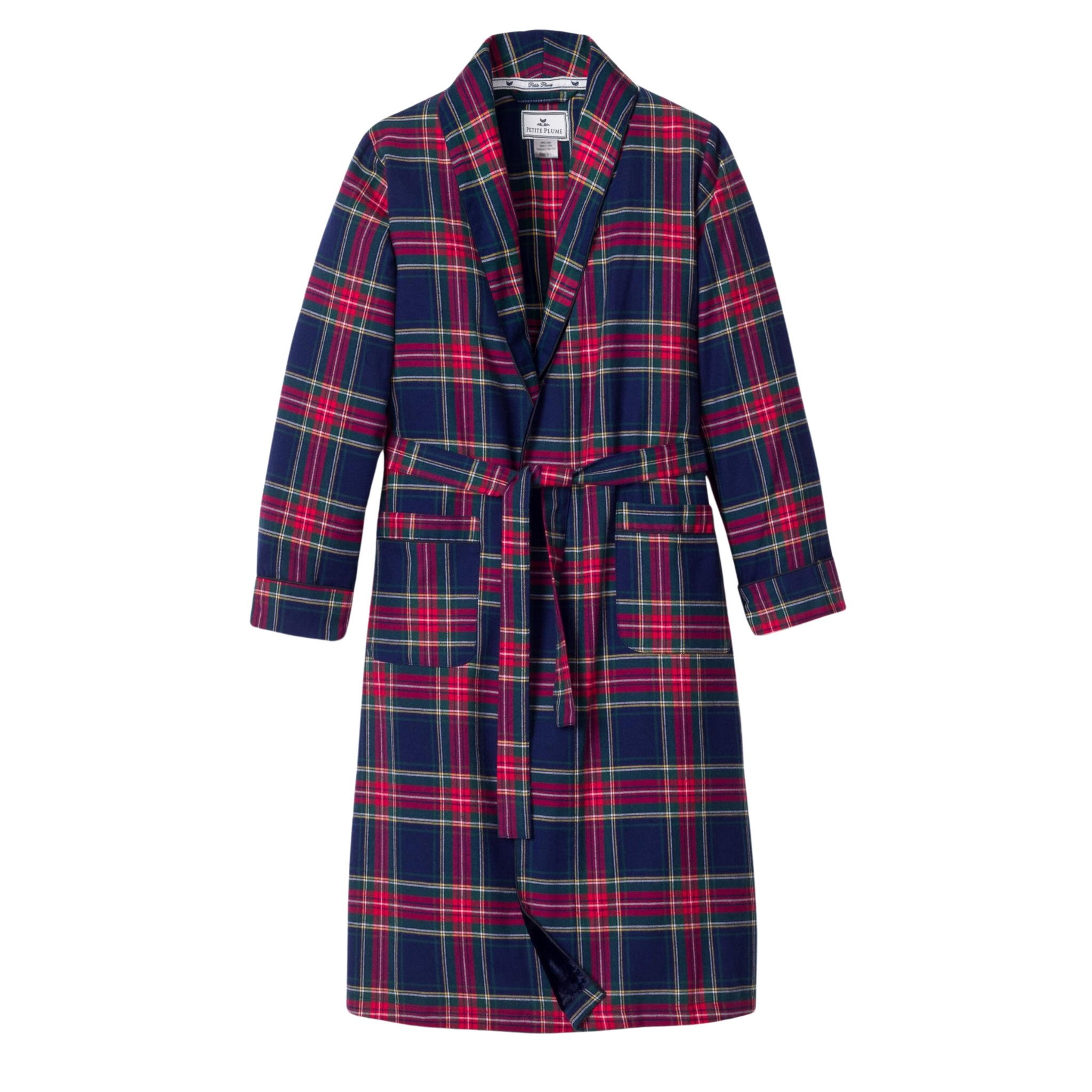 Men's Brushed Cotton Robe in Windsor Tartan – The Well Appointed House