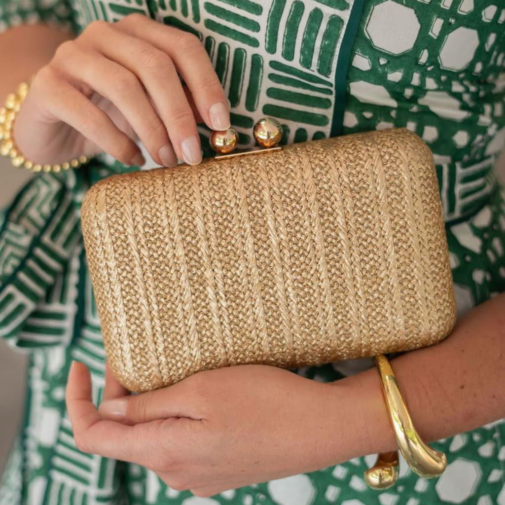 Mimi Clutch - Gold - The Well Appointed House