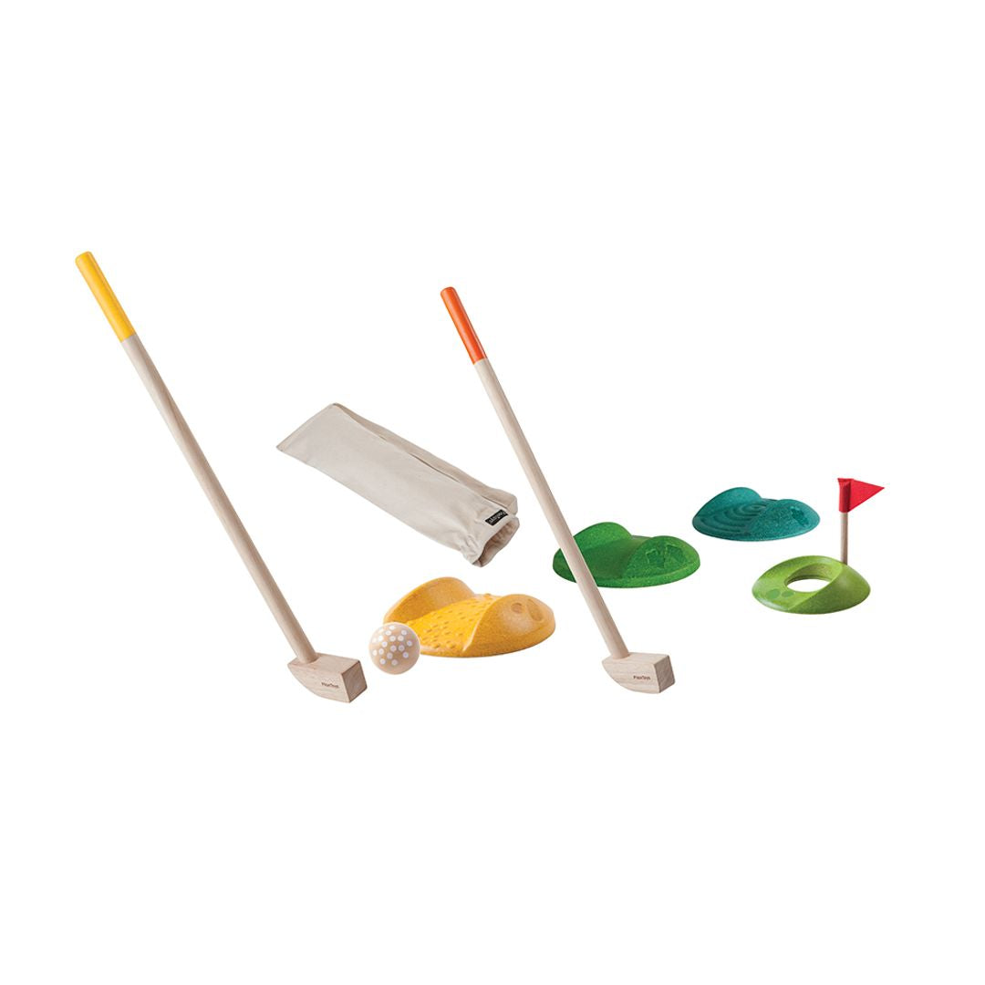 Mini Golf - Full Set Wooden Kids Toy – The Well Appointed House