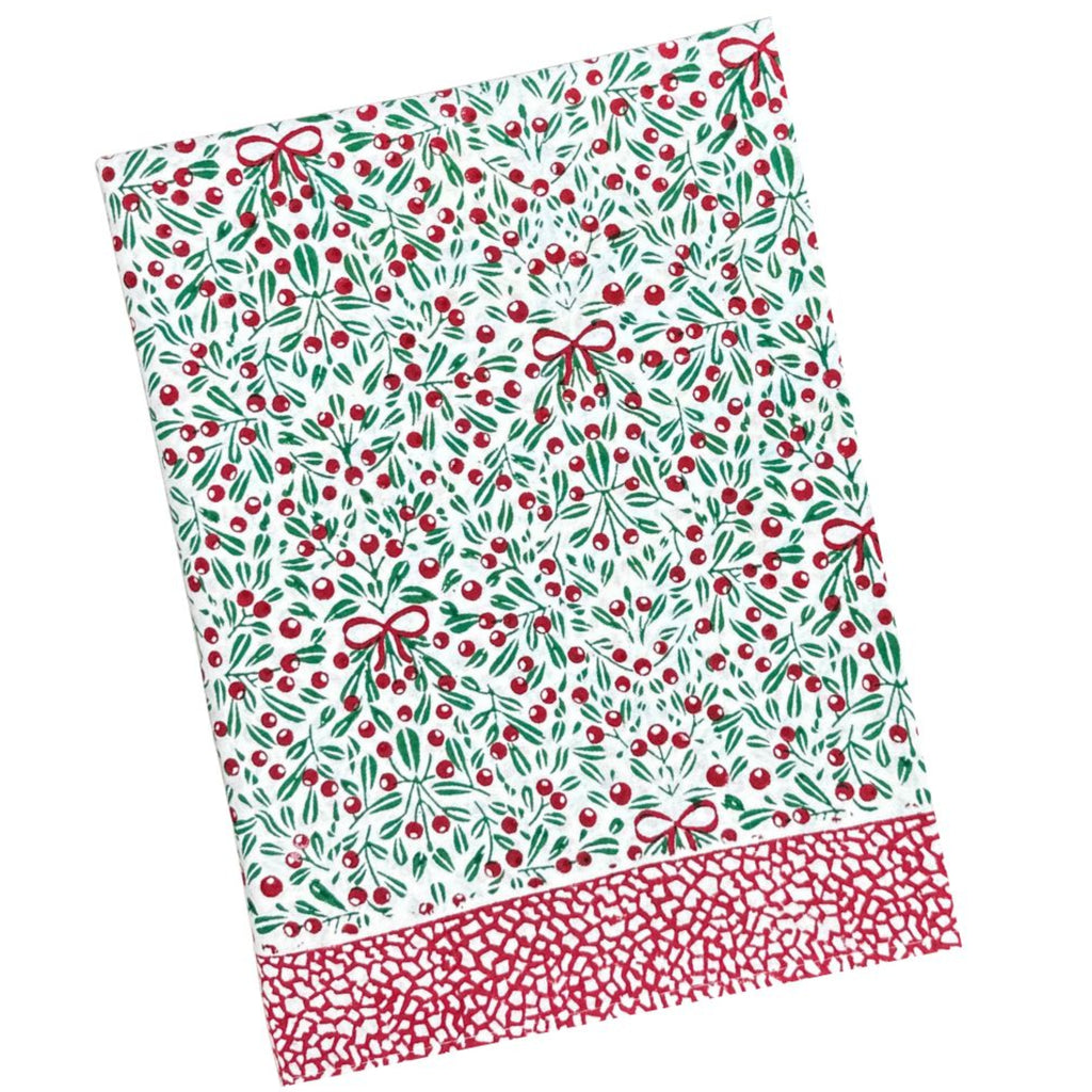 Mistletoe & Bows Tablecloth - The Well Appointed House 