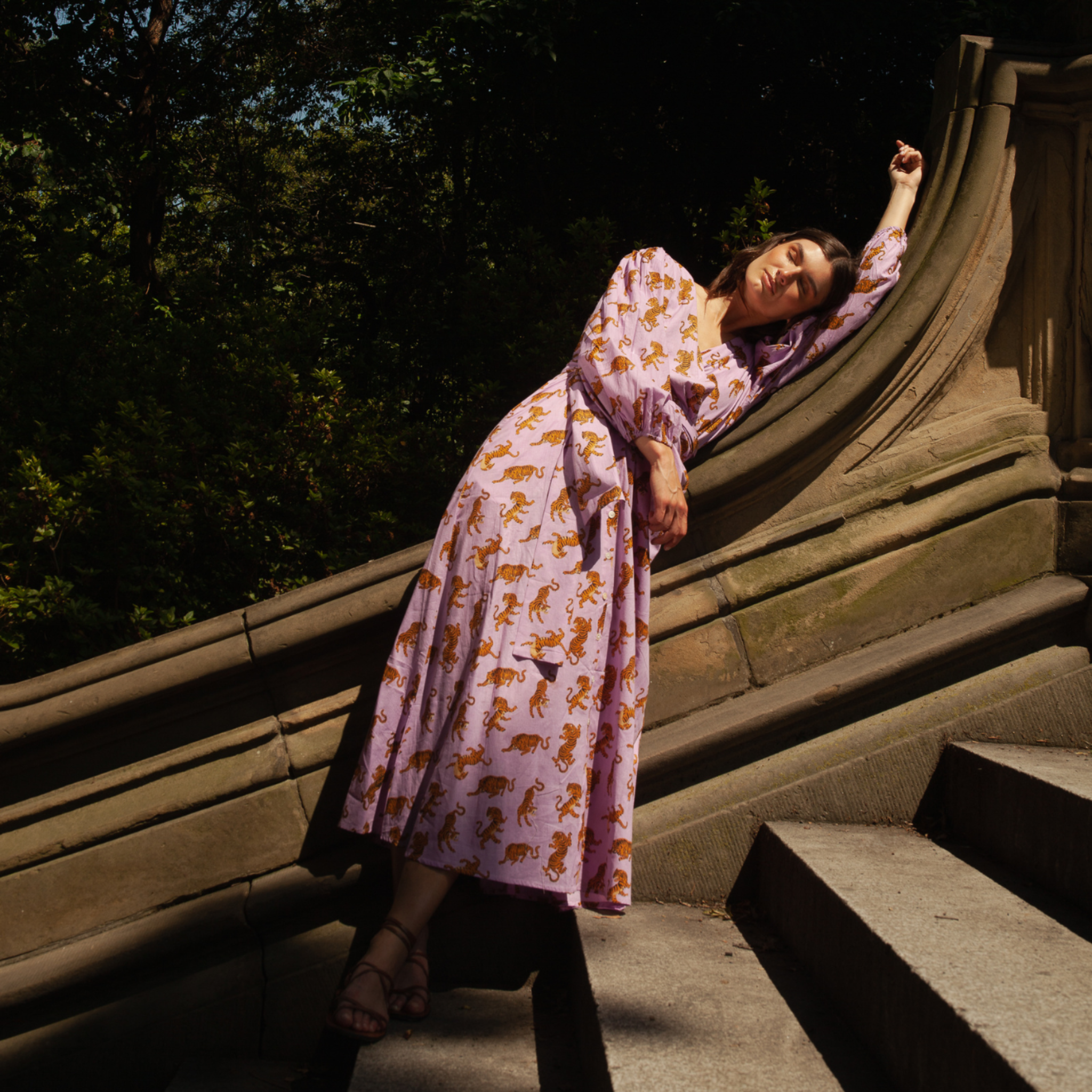 purple tiger dress Buy Now Monica Tiger Dress Purple